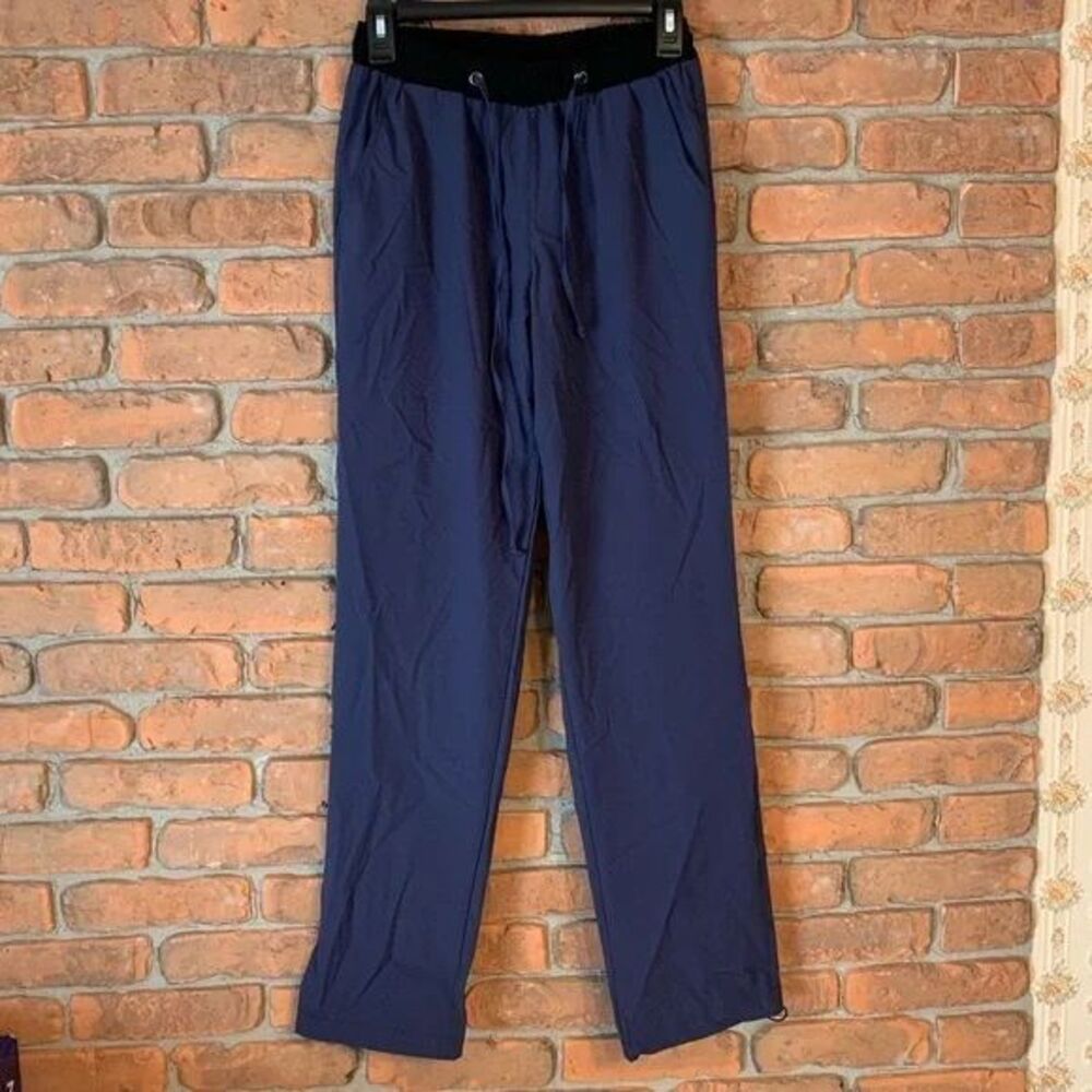 Nonwe Pants Women's‎ Size 28x32 Navy Blue Athletic Lightweight Quick Dry Workout